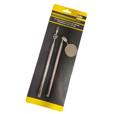 Imagem de Pegador De Peças Com Imã Localizador De Parafusos E Espelho