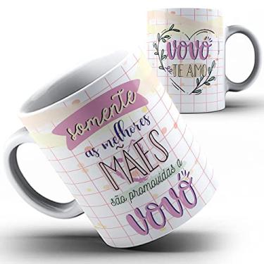 Imagem de Caneca xícara melhores mães promovida Vovó avó