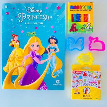 Livro - 365 Desenhos Para Colorir Disney Princesas e Fadas em