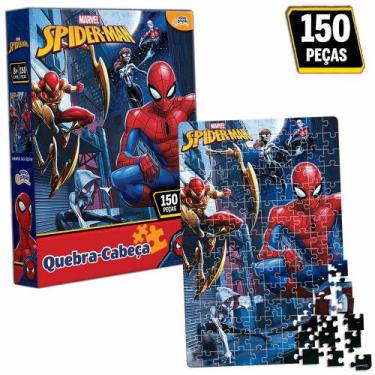 Imagem de Quebra-Cabeça - 150 Peças - Marvel - Spiderman - Toyster