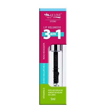 Imagem de Max Love Gloss Labial Lip Volumoso 3 em 1 Cor 300 - Incolor -