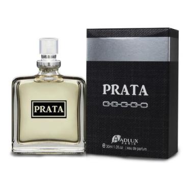 Imagem de Perfume Masculino Prata Floral 30 Ml Edp Lacrado + Nfe - Adlux