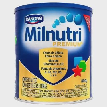 Imagem de Composto Lacteo infantil Milnutri Premium + lata, 1 unidade com 800g
