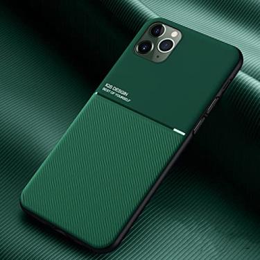 Imagem de Capa à prova de choque Coque para iPhone 11 12 13 14 Pro XR XS Max 8 7 6S 6 Plus X Magnet Shell Capa para iPhone SE 2022, verde, para iPhone12 ou 12Pro