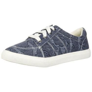 Imagem de The Children's Place Pantufa infantil E Bb Laceup Stre, Azul, YOUTH 2 Medium US Infant