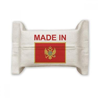 Imagem de Bolsa de linho de algodão feita em Montenegro Country Love