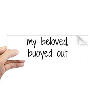 Imagem de DIYthinker Poetry were We Only White Birds Adesivo retangular para janela de notebook