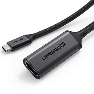 Imagem de Adaptador Upgrow USB C para HDMI cabo 4K, adaptador USB tipo C para HDMI [compatível com Thunderbolt 3], Pixelbook More (UPGROWCMHF01)