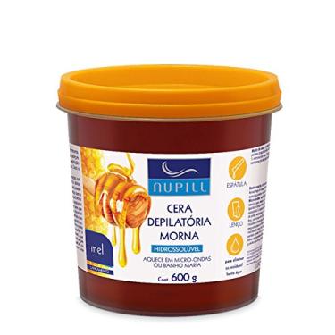 Imagem de Nupill Cera Depilatória Morna Mel 600G Ambar