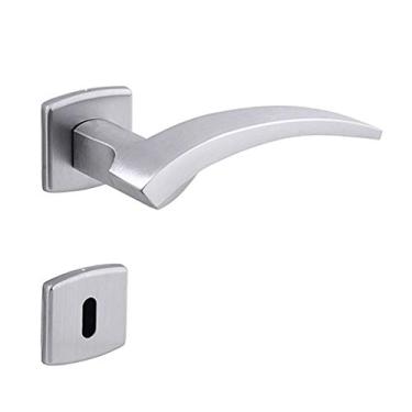 Imagem de Fechadura Columbia Int, Arouca Fechaduras, 4081553/55-ZCE, Cromado Escovado