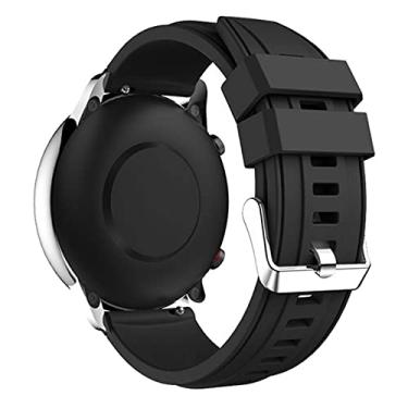 Imagem de Pulseira 22mm Gtx compatível com Galaxy Watch 3 45mm - Galaxy Watch 46mm - Gear S3 Frontier - Amazfit GTR 47mm - Amazfit GTR 2 - Marca LTIMPORTS (Preto)