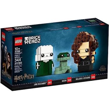 Imagem de LEGO Harry Potter BrickHeadz 40496 Voldemort, Nagini & Bellatrix