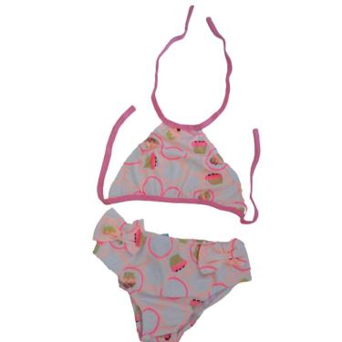 Imagem de Biquini infantil - Top e calcinha estampado