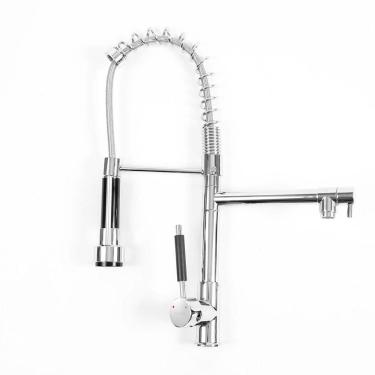 Imagem de Torneira Cozinha Gourmet Monocomando Com Extensor 50 Cm