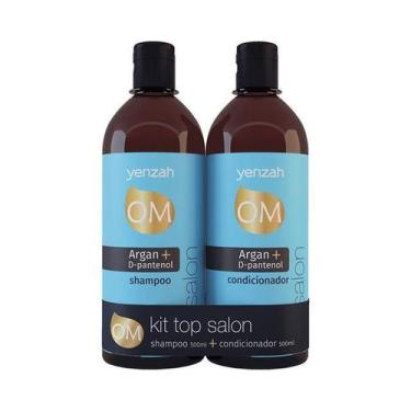 Imagem de Kit Yenzah Om Top Salon Com Shampoo E Condicionador 2X500ml