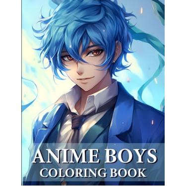 Imagem de Anime Boys Coloring Book: Collection Of Handsome And Cute Anime For Teens And Adults