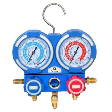 Imagem de Kit Manifold Manômetros Analógicos Gallant R410a/r22/etc