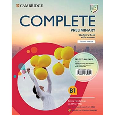 Imagem de Complete Preliminary Self-Study Pack (Student's Book with Answers and Workbook with Answers and Class Audio) English for Spanish Speakers