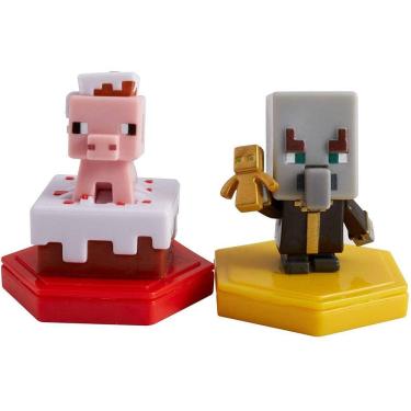 Imagem de MINECRAFT Earth BOOST MINI FIGURES 2-PACK NFC-Chip Toys, Earth Augmented Reality Mobile Game, Baseado em Minecraft Video Game, Great for Playing, Trad