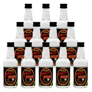 Imagem de Miniatura Cachaça Aguardente Pitú 50ml 12 Unidades