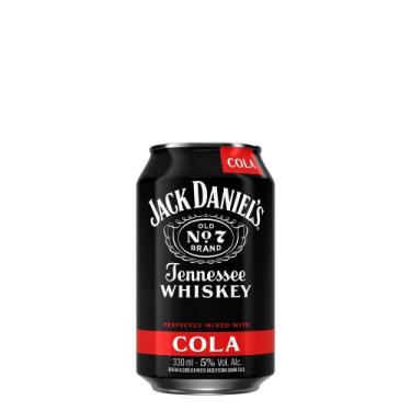 Imagem de Jack Daniel's Cola Whiskey Lata 330ml