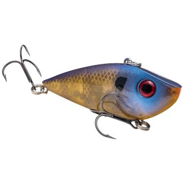 Imagem de Strike King Iscas REYESD12-622 Red Eyed Shad 1,2 g Hard Lipless Crankbait Isca, 8 1/4" de comprimento, 2,5 m de profundidade, dois # 6 ganchos agudos, Bluegill, por 1
