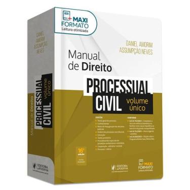 Imagem de Manual De Direito Processual Civil - Volume Único (2024)