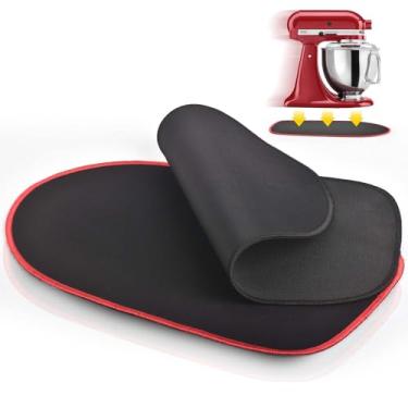 Imagem de Pacote com 2 tapetes deslizantes para batedeira KitchenAid, suporte deslizante, compatível com Kitchenaid 4,5-5 QT Stand Mixer, Airfryer, outros pequenos eletrodomésticos, 12,2 x 9,4 polegadas