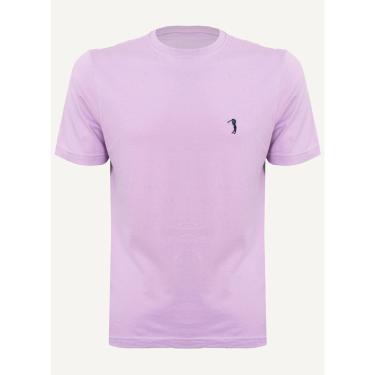 Imagem de Camiseta Aleatory Básica Classic Lilás-Masculino