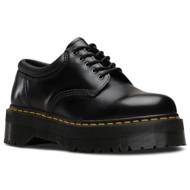 Imagem de Dr. Martens Unissex adulto 8053 4i Quad Arc, Preto polido liso, 15 Women/14 Men