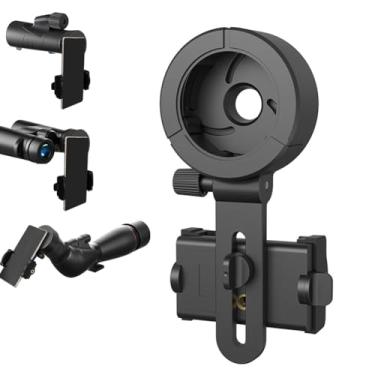 Imagem de Protetor de telescópio para smartphone, compatível com monóculos, binóculos, telescópio, telescópio, microscópio