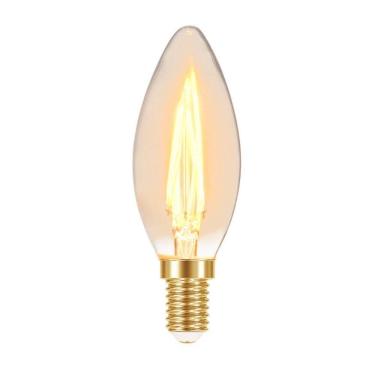 Imagem de Lâmpada Led Filamento Vela B35 Âmbar E14 Taschibra 110V