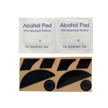 Imagem de Mars Fox Patins de mouse para Razer Naga 2014 /Naga Chroma/Naga Limited Razer Green / 2014 edição canhoto (2 conjuntos) - espessura de 0,7 mm (edição regular)