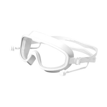 Imagem de Generic Óculos de natação com plugue de ouvido, óculos de natação, sem vazamento, óculos de natação para piscina de mergulho, praia ao ar livre, estilo G