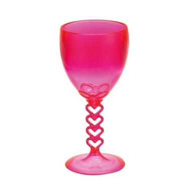 Imagem de Kit Taça Vinho Paixão - 12 Unidade (Rosa Neon)