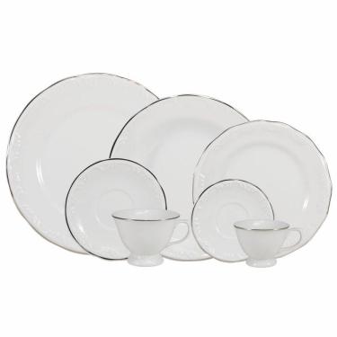 Imagem de Aparelho de Jantar 42 Peças Pomerode Prata Schmidt