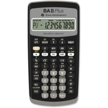 Imagem de Capa Texas Instruments BA-II-PLUS TI BA II Plus Calc Slide