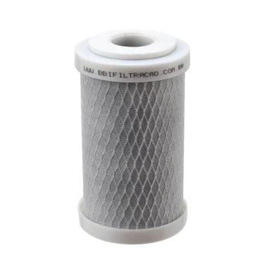 Imagem de Refil Filtro BBI Carbon Block Encaixe para Carcaças 5" x 2,5" - E125/5