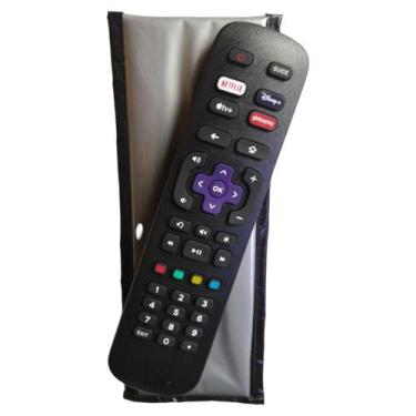 Imagem de Controle + Capa Para Tv Aoc Roku 39S5195/78G  43S5195/78G - sky