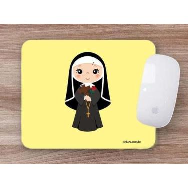 Imagem de Mouse Pad Emborrachado Personalizado Santa Rita de Cássia - Deluzz