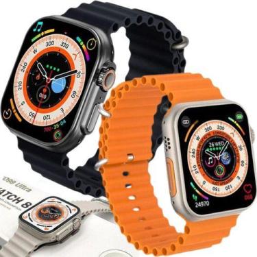 Imagem de Smartwatch W68+ Ultra Series 8 Nfc Tela 2,02 Lancamento 2023 - KHODSTA
