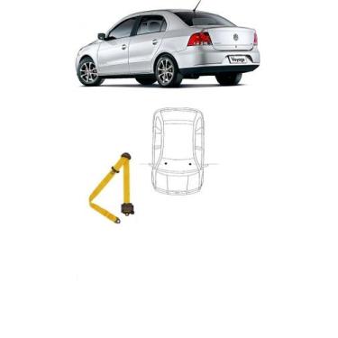 Imagem de Cinto de Segurança retrátil de 3 pontos dianteiro VW Voyage - HCML, Am
