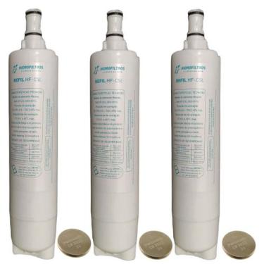Imagem de Kit 3 Refil Filtro Compatível Com Purificador Consul Facilite E Bem Es