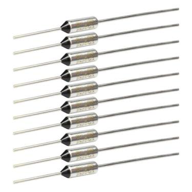 Imagem de 10x Fusível Térmico 16a 180 180 Graus 110v 127v 220v 250v - GREEN, 045
