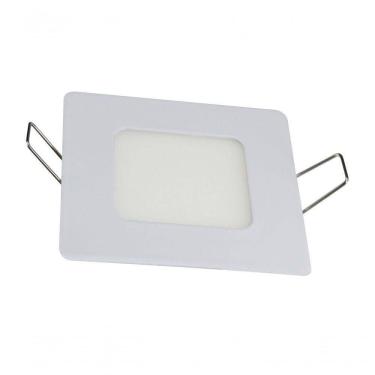 Imagem de Painel De Led Quadrado Embutir 6w Bivolt Taschibra 6500k Luz Fria