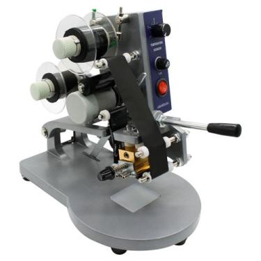 Imagem de Datadora Industrial Manual para Tampas e Rótulo de Mesa - Nagano, 220V
