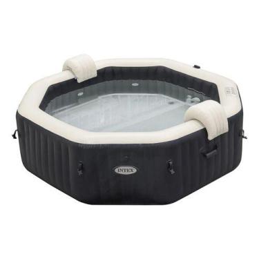 Imagem de Piscina Spa Inflável Até 40ºc E 6 Pessoas 1098l 220v - Intex, Preto