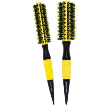 Imagem de 2UN Escova Thermal Ceramica Basic Yellow 35/47MM Marco Boni