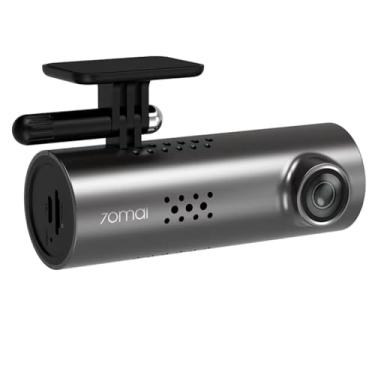 Imagem de Vídeo carro 1080P 70mai 1S, Câmeras grande angular no painel 130 °, Câmera traço WiFi embutida, Gravação emergência com sensor G, Controle aplicativos, Visão noturna