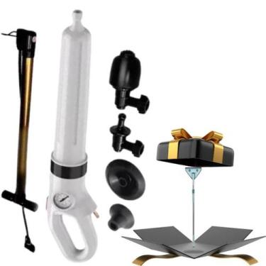 Imagem de Desentupidor Alta Pressão Pia Vaso Cano Blaster Dreno + Mop - AZ135